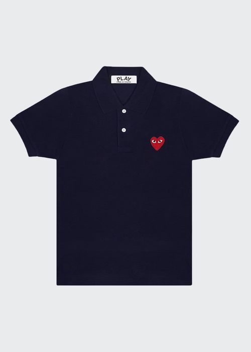 Men's Polo Shirt with Heart