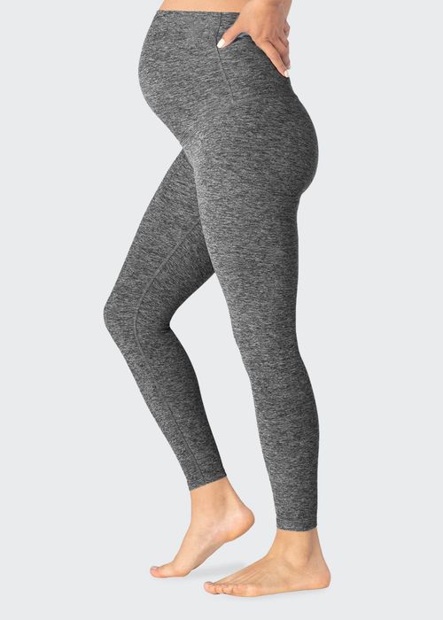 Maternity Empire Waisted Midi Leggings