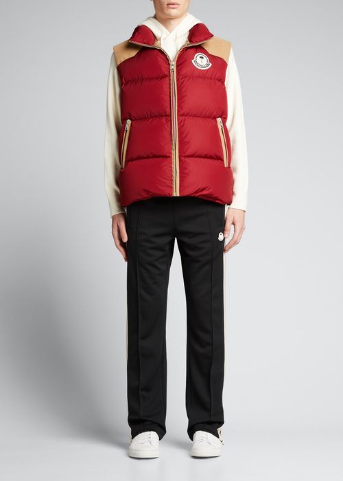 x Palm Angels Men's Kamakou Puffer Vest