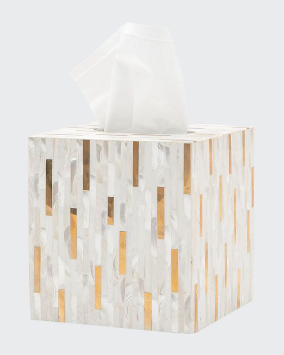 Cortona Shell Tissue Box Cover