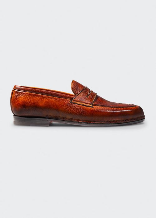 Men's Savarese II Leather Penny Loafers