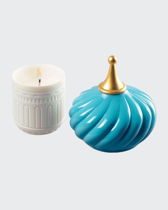 Turquoise Spire 1001 Lights Candle