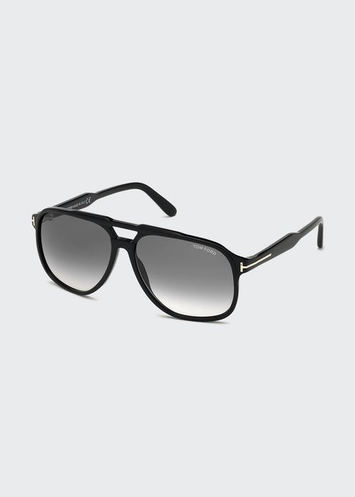 Men's Raoul Gradient Aviator Sunglasses