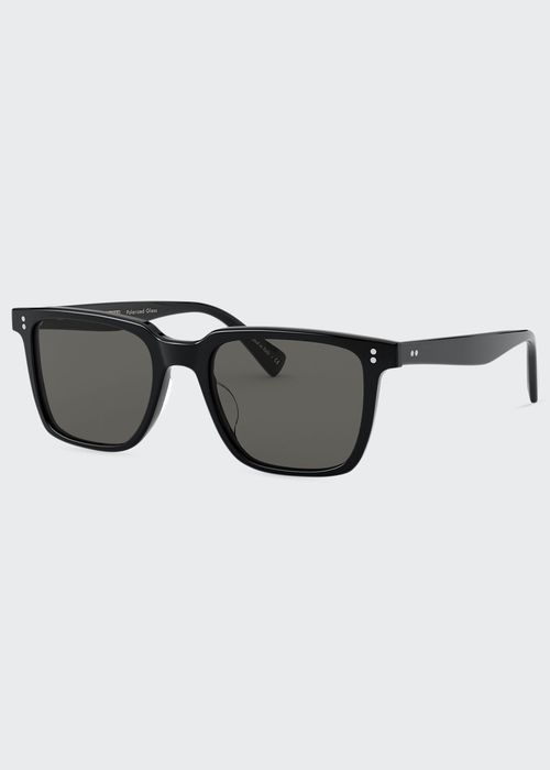 Men's Lachman Square Polarized Acetate Sunglasses
