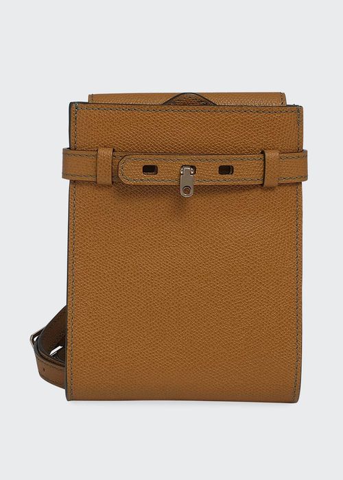 B-Tracollina Slim Leather Shoulder Bag