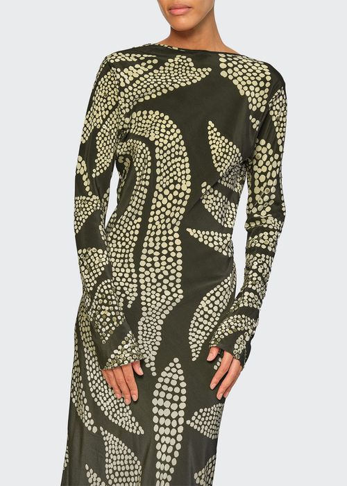 Beautiful Stranger Sequin-Embellished Maxi Dress