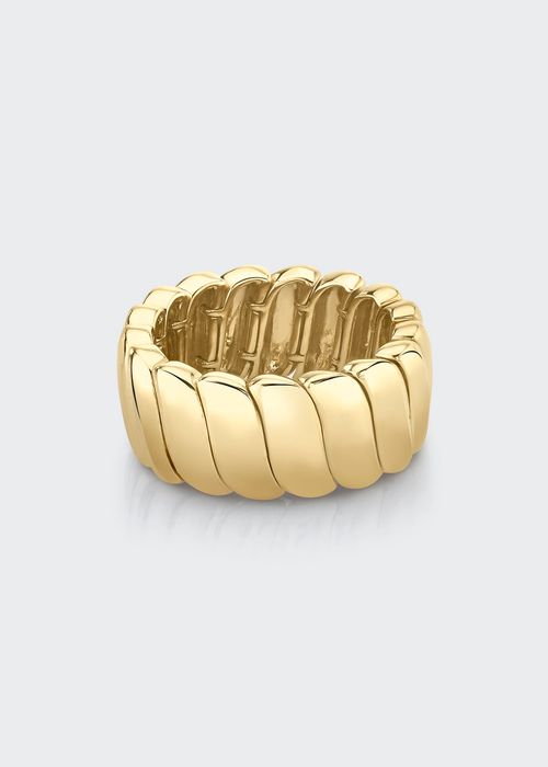 Large Zoe Ring in Yellow Gold