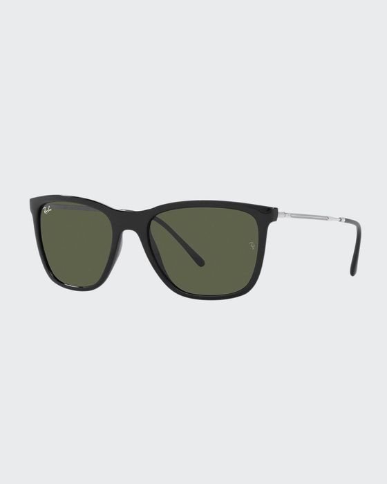 Square Metal/Plastic Sunglasses