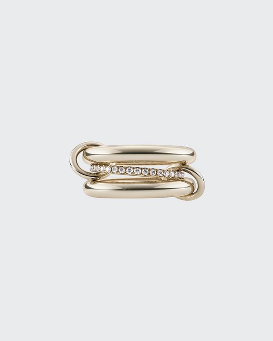 Libra 18k Diamond & Connector Ring