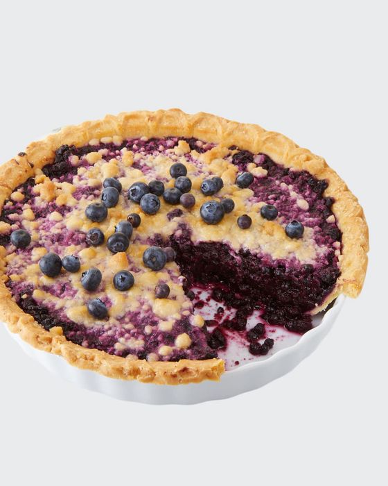 Lower Sugar Blueberry Pie