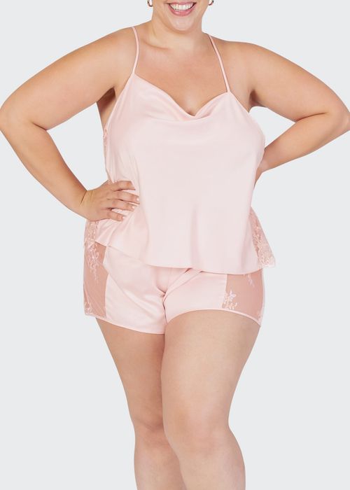 Plus Size Darling Cami-Tap Pajama Set