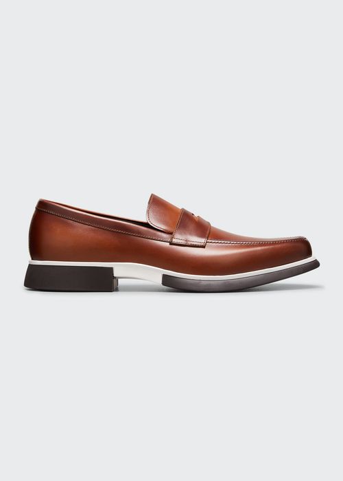 Men's Malaga Leather Penny Loafers