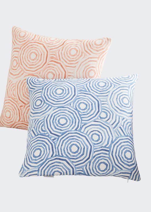 The Umbrella Swirl Pillow