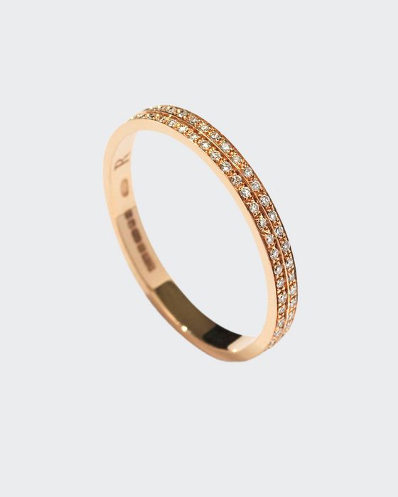 Berbere Diamond Band Ring in 18K Gold