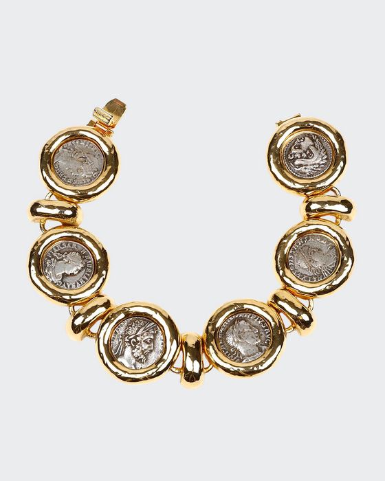 Roman Coin Bracelet