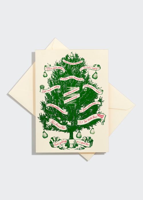 Partridge in a Pear Tree Folder Card