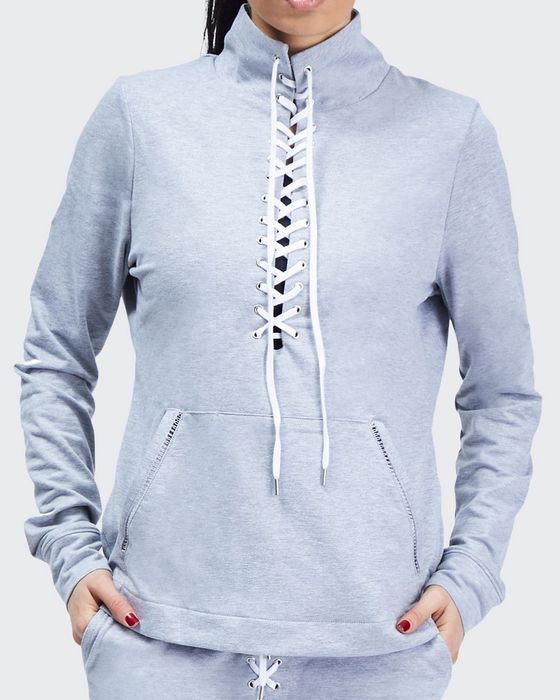 Laced Up Pullover