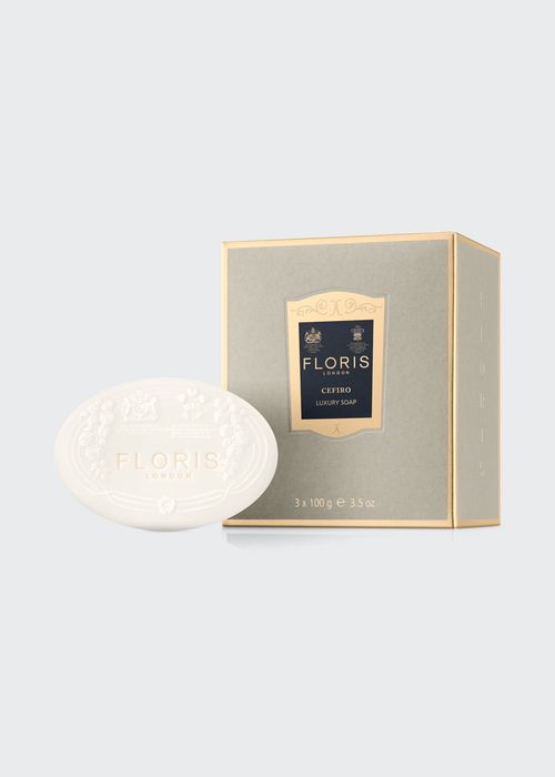 Cefiro Luxury Soap, 3 x 3.5 oz.