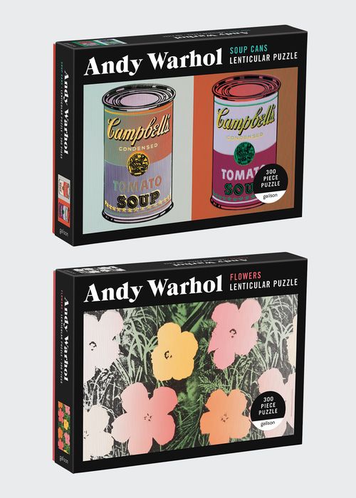 Andy Warhol 300-Piece Lenticular Puzzle Bundle