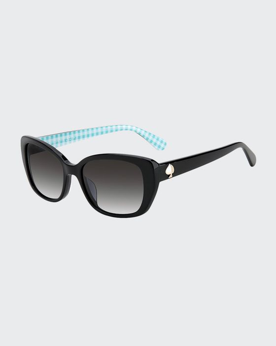 kenzie acetate butterfly sunglasses