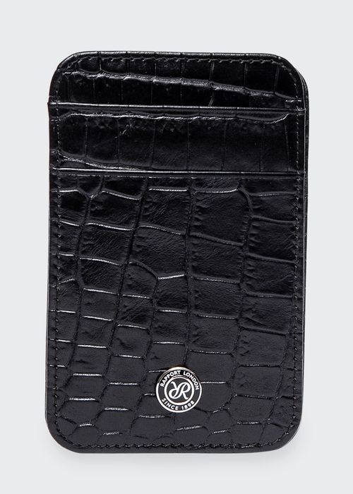 Magic Wallet in Black Leather
