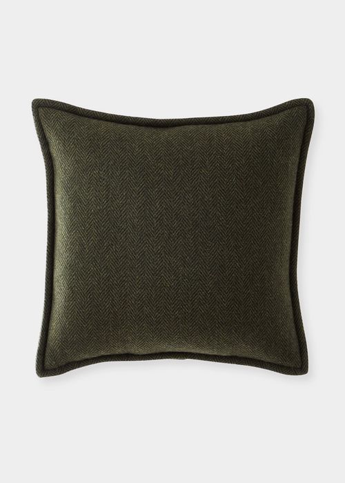 Jasper Herringbone Decorative Pillow, 18"Sq.
