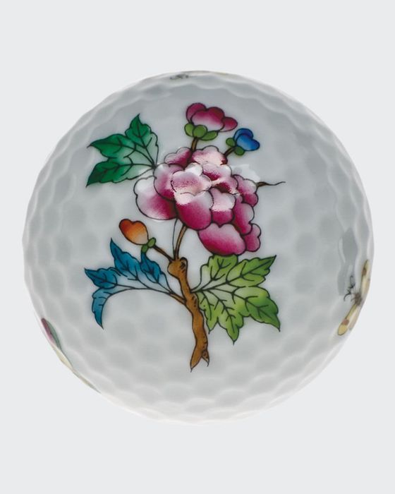 Queen Victoria Green Golf Ball