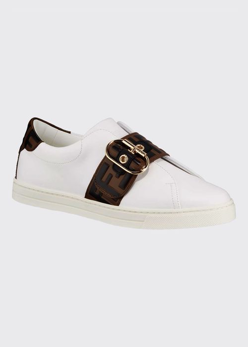 Pearland Leather Low-Top Sneakers