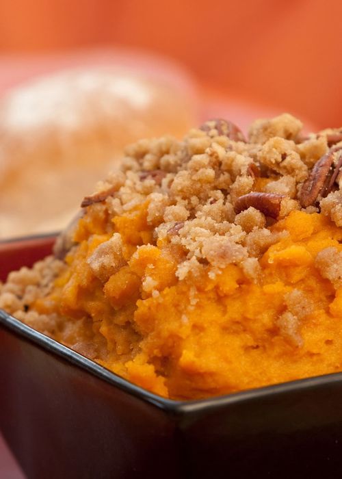 Sweet Potato Casserole, Serves 4-6