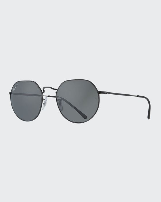 RB356553P Polarized Round Metal Sunglasses
