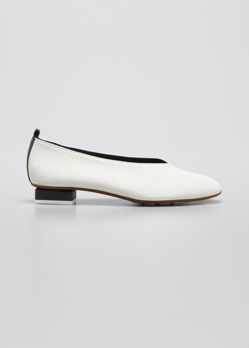 Mildred Leather Slip-On Loafers