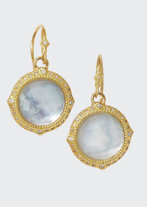 Old World Mother-of-Pearl 12mm Drop Earrings