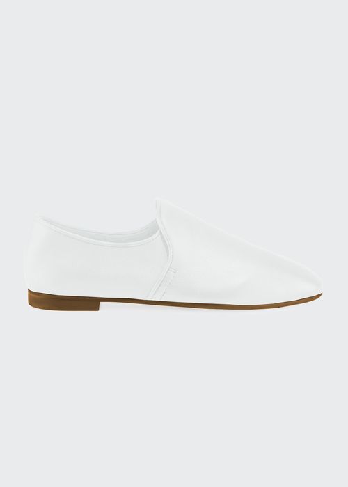 Revy Flat Leather Loafers