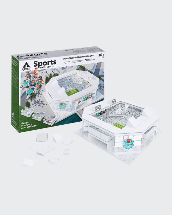 Stadium Scale Model 3D Building Kit