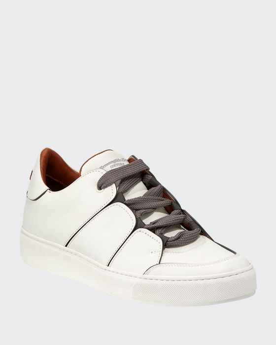 Men's Tiziano Men's Leather Low-Top Sneakers