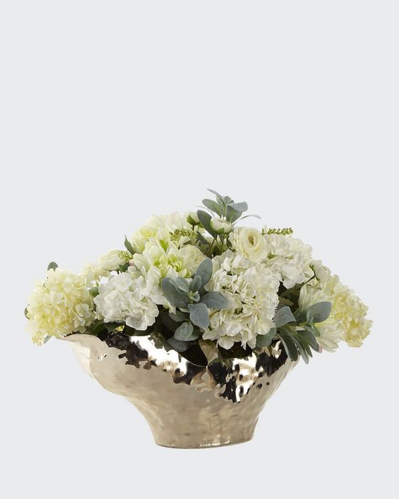 Silver Moonlight Floral Arrangement