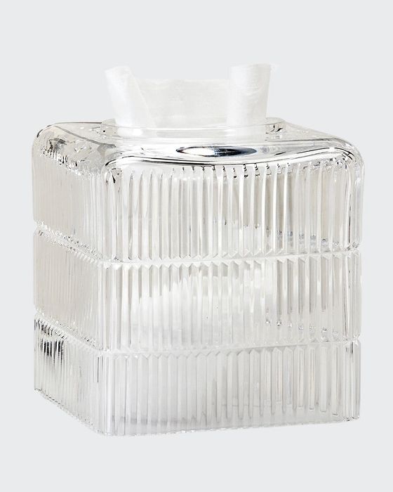 Prisma Clear Tissue Box Cover