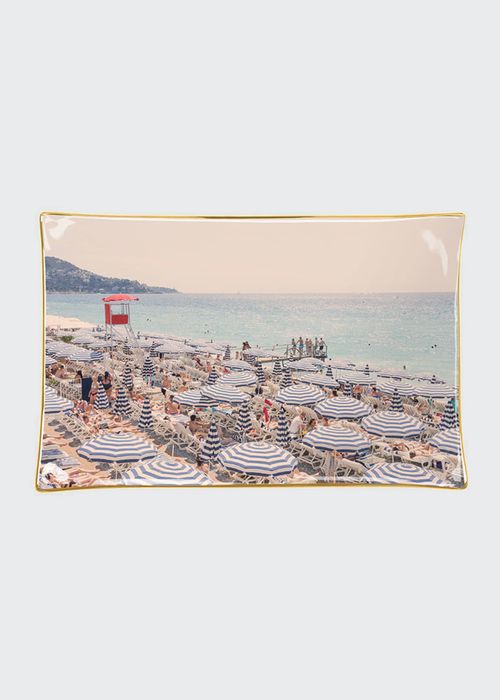 French Riviera Porcelain Tray