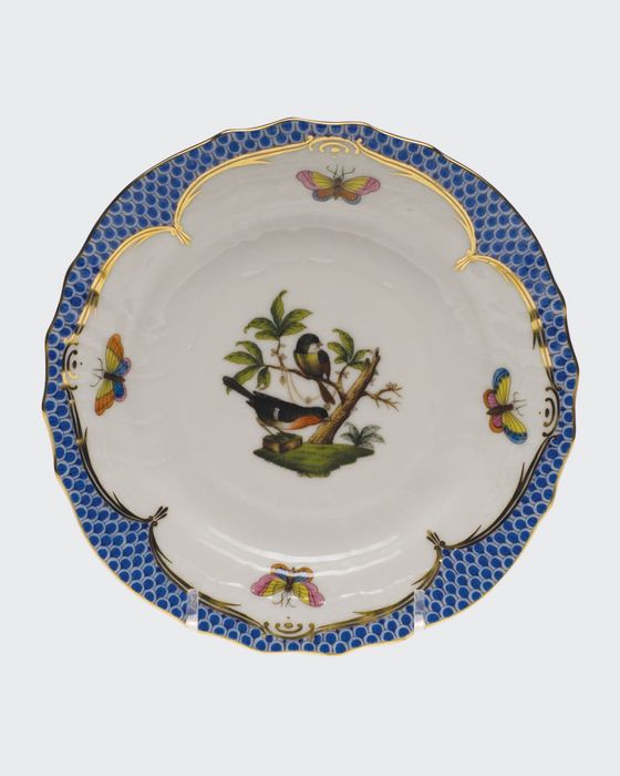 Rothschild Bird Blue Motif 2 Bread & Butter Plate