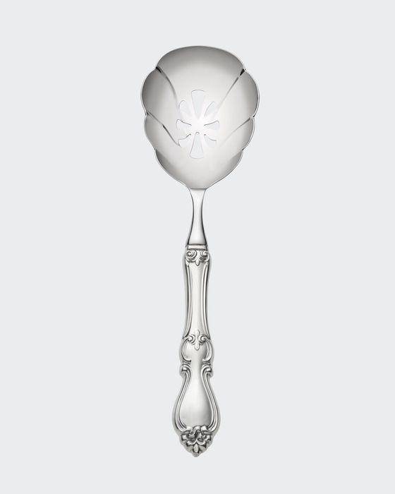 Queen Elizabeth Pierced Serving Spoon