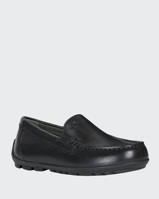 Boy's New Fast Leather Loafers, Toddler/Kids