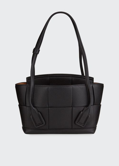 Arco 33 Medium Grainy Leather Top-Handle Bag