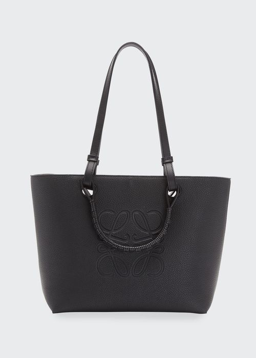 Anagram Small Classic Leather Tote Bag