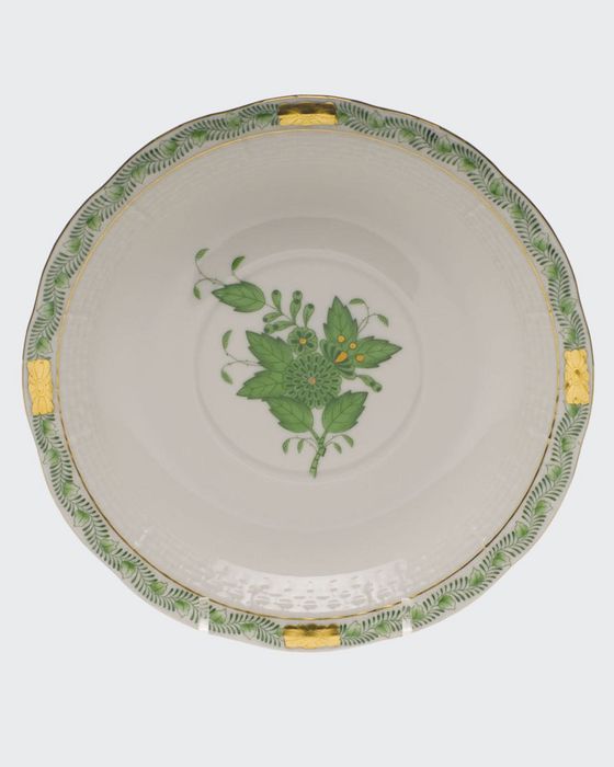 Chinese Bouquet Green Cream Soup Stand