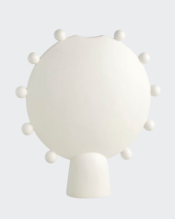 Spheres Collection White Vessel