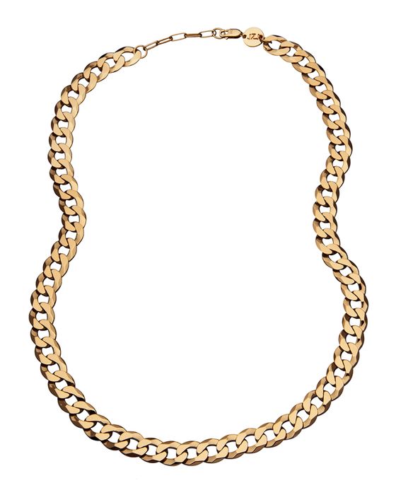 Angie Curb-Link Chain Necklace