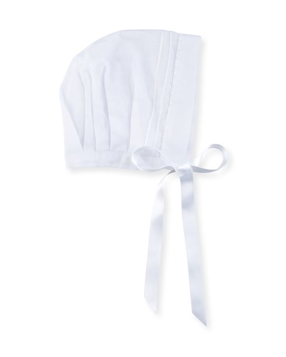 Charming Cotton Batiste Bonnet, Size 3-24 Months