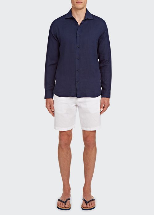 Men's Giles Smart Linen Sport Shirt