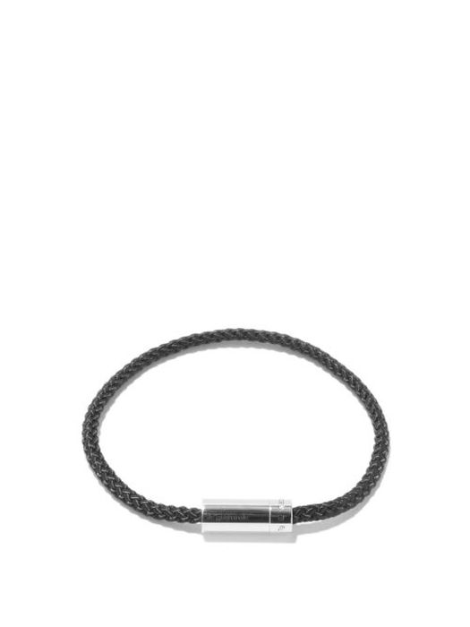 Le Gramme - 5g Cable & Sterling-silver Bracelet - Mens - Black