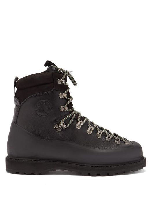 Diemme - Everest Leather Hiking Boots - Mens - Black